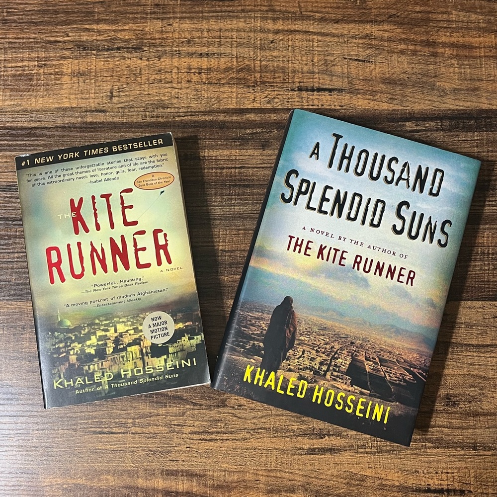 The Kite Runner and A Thousand Splended Suns by Khaled Housseini